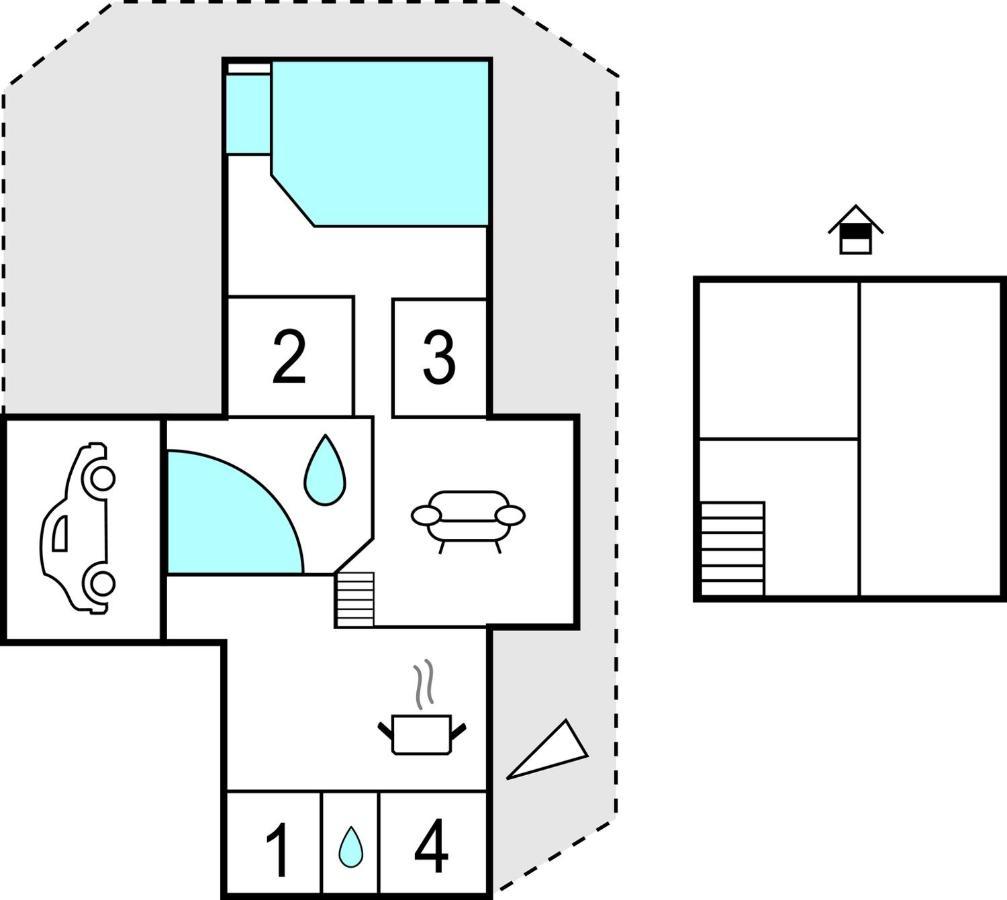 Cozy Home In Saltum With Indoor Swimming Pool מראה חיצוני תמונה